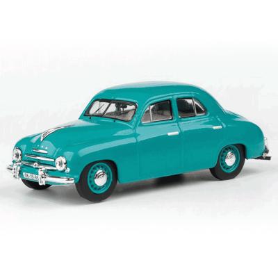 ABREX - Škoda 1201 (1956) 1:43 - Tyrkysová Střední