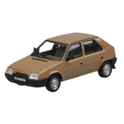 ABREX - Škoda Favorit 136L (1988) 1:43 - Hnědá Beduínská