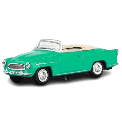 ABREX - Škoda Felicia Roadster (1963) 1:72 - Tyrkysová