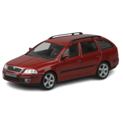 ABREX - Škoda Octavia II Combi (2004)  - Červená Flamenco Metalíza
