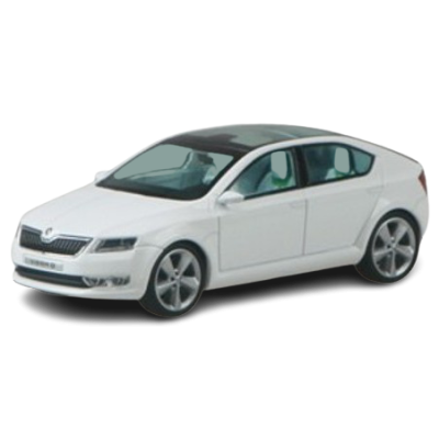 ABREX - Škoda Vision D Concept (2011)  - Bílá Candi Uni