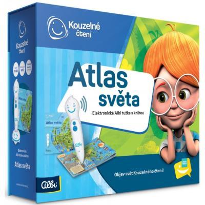 Albi - KOUZELNÉ ČTENÍ - Albi - tužka a kniha Atlas světa