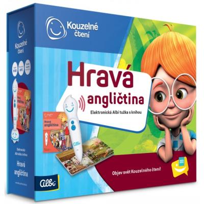 Albi - KOUZELNÉ ČTENÍ - Tužka s knihou Hravá angličtina