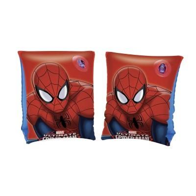 BESTWAY 98001 - Nafukovací rukávky Spiderman 23x15cm