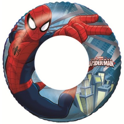 BESTWAY 98003 - Nafukovací kruh Spiderman 51cm