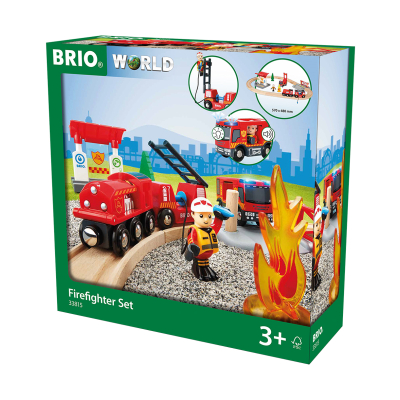 BRIO Hasičská sada