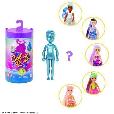 Barbie Color Reveal Chelsea třpytivá více druhů