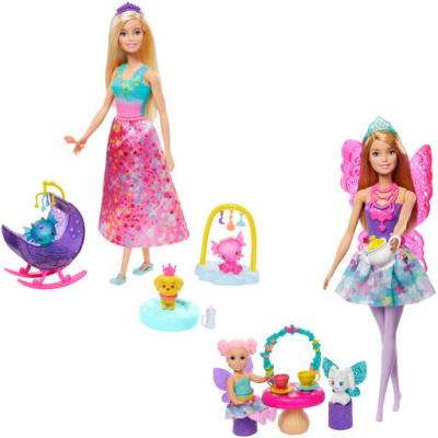 Barbie Dreamtopia set herní pohádkový Panenka s doplňky více druhů