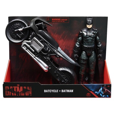 Batman film interaktivní motorka s figurkou 30 cm