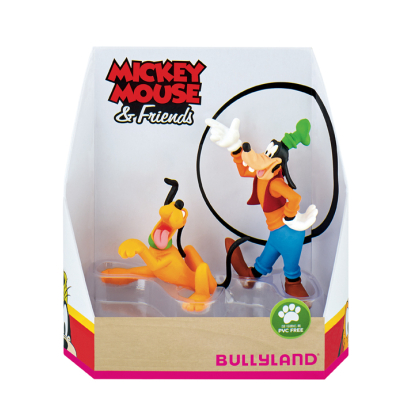 Bullyland - Pluto a Goofy set 2 ks