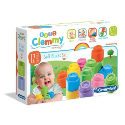 Clementoni - Kostky Soft 12ks