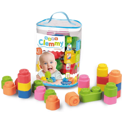 Clementoni - Kostky soft 48 ks