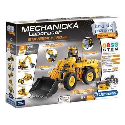 Clementoni - Mechanická laboratoř - stavební stroje