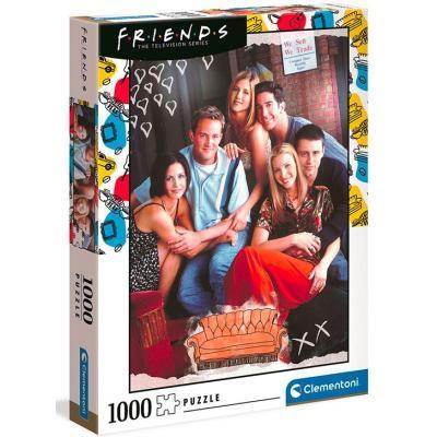 Clementoni - Puzzle 1000 Friends