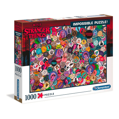 Clementoni - Puzzle 1000 Impossible Stranger things