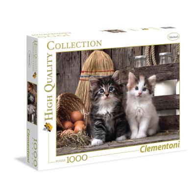 Clementoni - Puzzle 1000 Koťátka