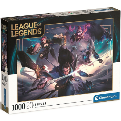 Clementoni - Puzzle 1000 Leauge of Legends