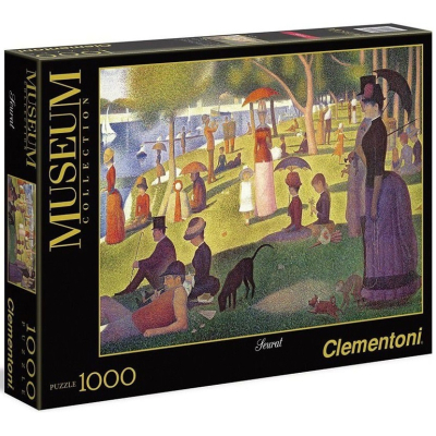 Clementoni - Puzzle 1000 Museum Sunday on la grande J.S.