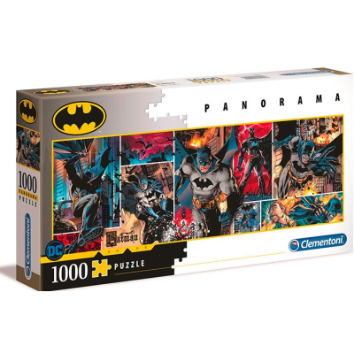 Clementoni - Puzzle 1000 Panorama Batman