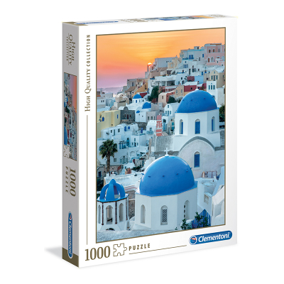 Clementoni - Puzzle 1000 Santorini