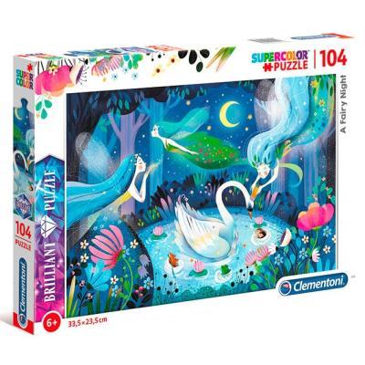 Clementoni - Puzzle 104 Brilliant
