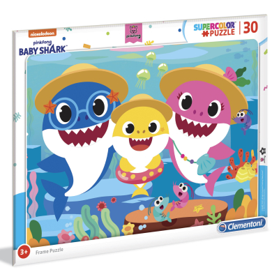 Clementoni - Puzzle 30 Baby Shark