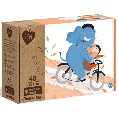 Clementoni - Puzzle 3x48 Kamarádi