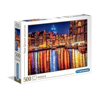 Clementoni - Puzzle 500 Amsterdam
