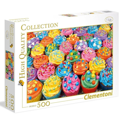 Clementoni - Puzzle 500 Cupcake