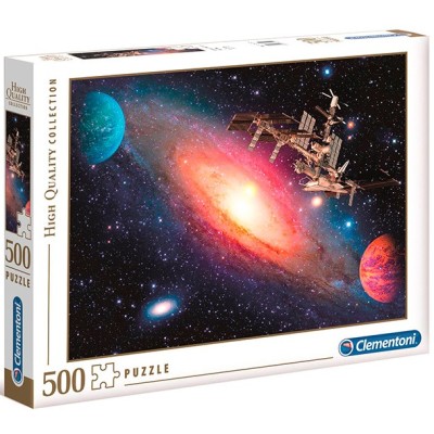 Clementoni - Puzzle 500 International space station 2020
