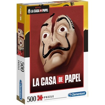 Clementoni - Puzzle 500 La Casa de Papel