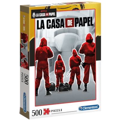 Clementoni - Puzzle 500 La Casa de Papel