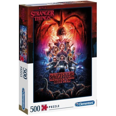 Clementoni - Puzzle 500 Stranger Things