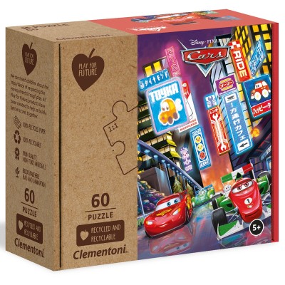 Clementoni - Puzzle 60 Cars