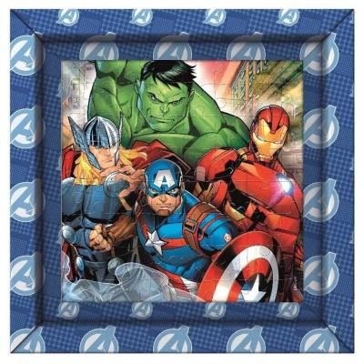 Clementoni - Puzzle 60 + rámeček Avengers