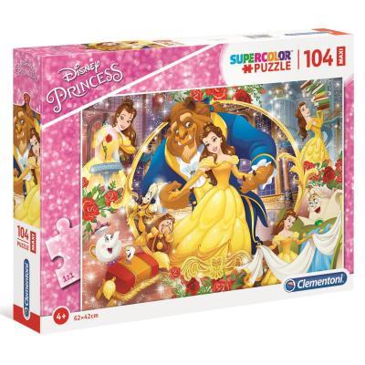 Clementoni - Puzzle Maxi 104 Princess beauty