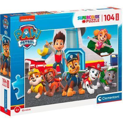Clementoni - Puzzle Maxi 104 Tlapková Patrola