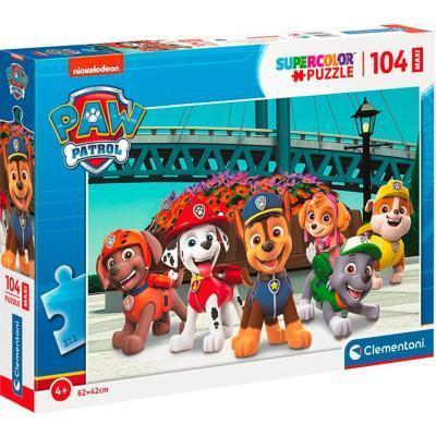 Clementoni - Puzzle Maxi 104 Tlapková Patrola