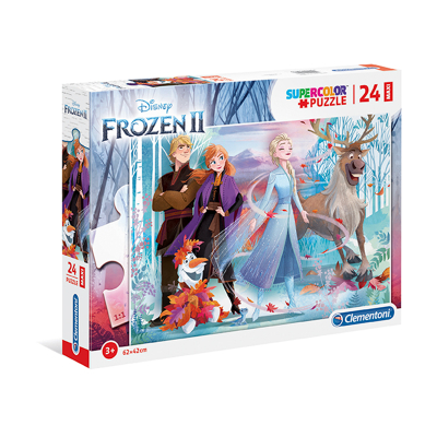 Clementoni - Puzzle Maxi 24 Frozen 2