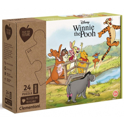 Clementoni - Puzzle Maxi 24 Medvíke Pú