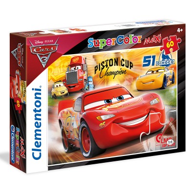 Clementoni - Puzzle Maxi 60 Cars