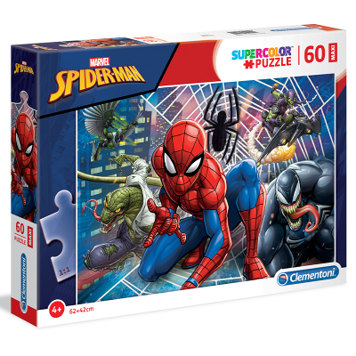 Clementoni - Puzzle Maxi 60 Spiderman