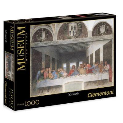 Clementoni - Puzzle Museum 1000 Leonardo de Vinci - Poslední večeře