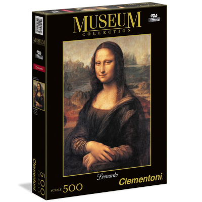 Clementoni - Puzzle Museum 500 Mona Lisa