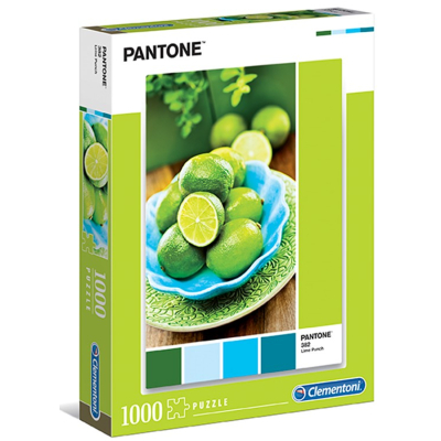 Clementoni - Puzzle Pantone 1000 Limeta
