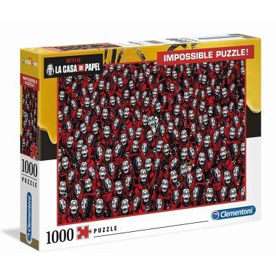 Clementoni - Puzzle Papírový dům Netflix 1000 dílků