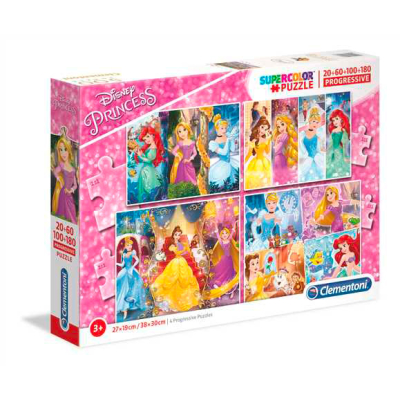 Clementoni - Puzzle Progressive 4v1