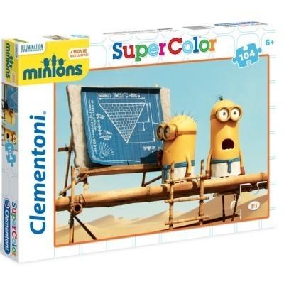 Clementoni - Puzzle Supercolor 104 dílků Mimoni Egypťani