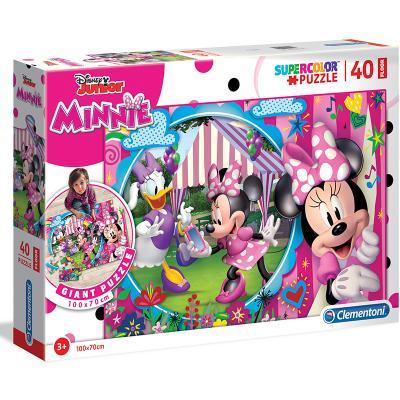 Clementoni - Puzzle Supercolor Floor 40 Minnie