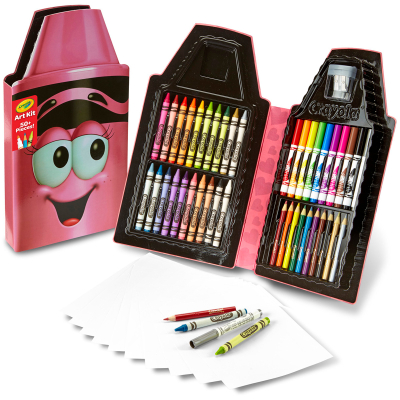 Crayola penál plný pastelek
